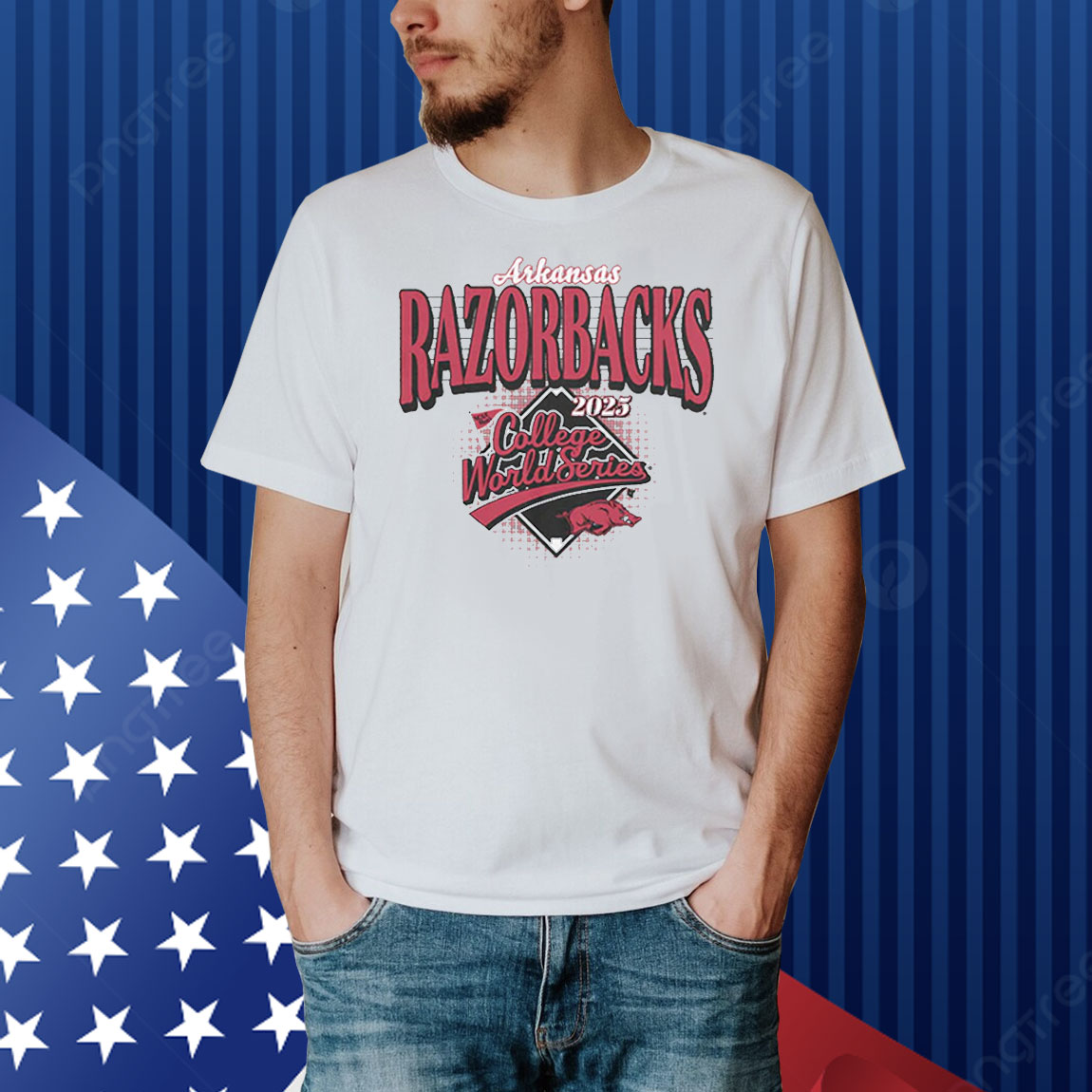 Arkansas Baseball 2025 College World Series Shirt