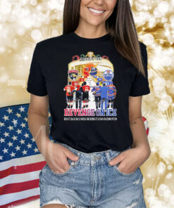 Florida Panthers x Edmonton Oilers Revenge On Ice Run In Back Sunrise Or Burn It Down In Edmonton Signatures Shirt
