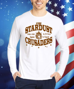 Hoshis Stardust Crusaders 1988 1989 Japan In 50 Days To Egypt Shirt
