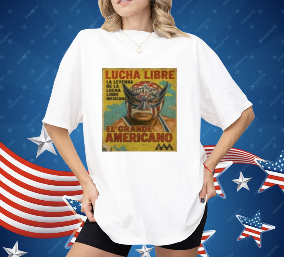 Lucha Libre El Grande Americano Aaa Shirt