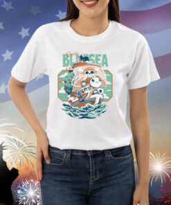 Monkey D Luffy One Piece Blue Sea Cruise Shirt