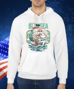 Monkey D Luffy One Piece Blue Sea Cruise Shirt