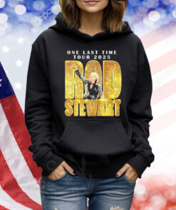 Official Rod Stewart One Last Time Tour 2025 Shirt