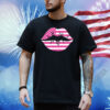 Zoe Day Lips American Flag Shirt
