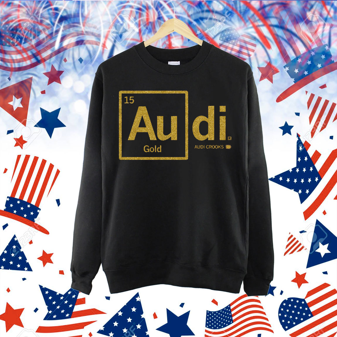 Audi Crooks Gold Shirt