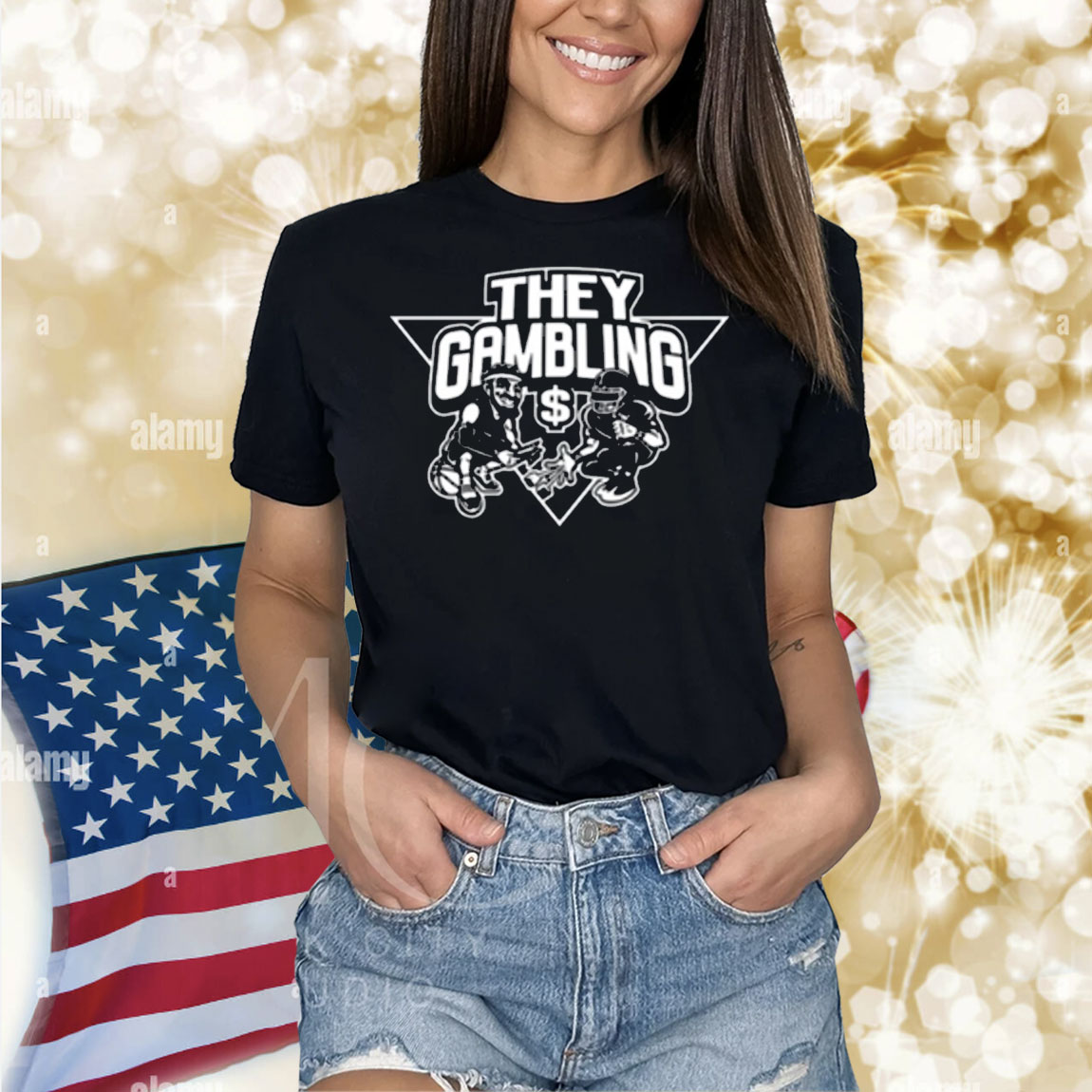 B Tidy They Gambling Shirt