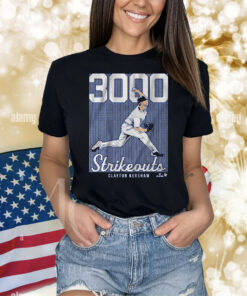 Clayton Kershaw 3,000 Strikeouts Shirt