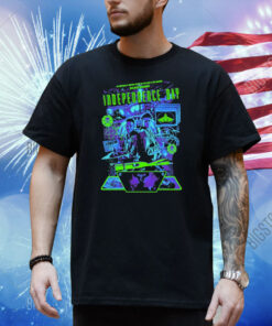 Independence Day 4 The Question Of Whether Or Not We Are Alone In The Universe Has Been Answered Checkmate Shirt