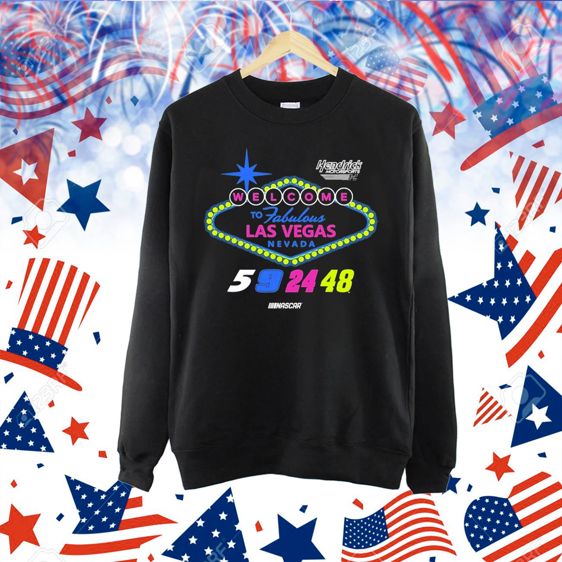 Welcome To Fabulous Las Vegas Nevada Hendrick Motorsports Nascar Shirt