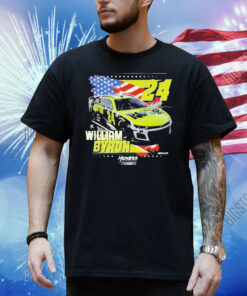William Byron #24 Raptor Patriotic Hendrick Motorsports Nascar Shirt