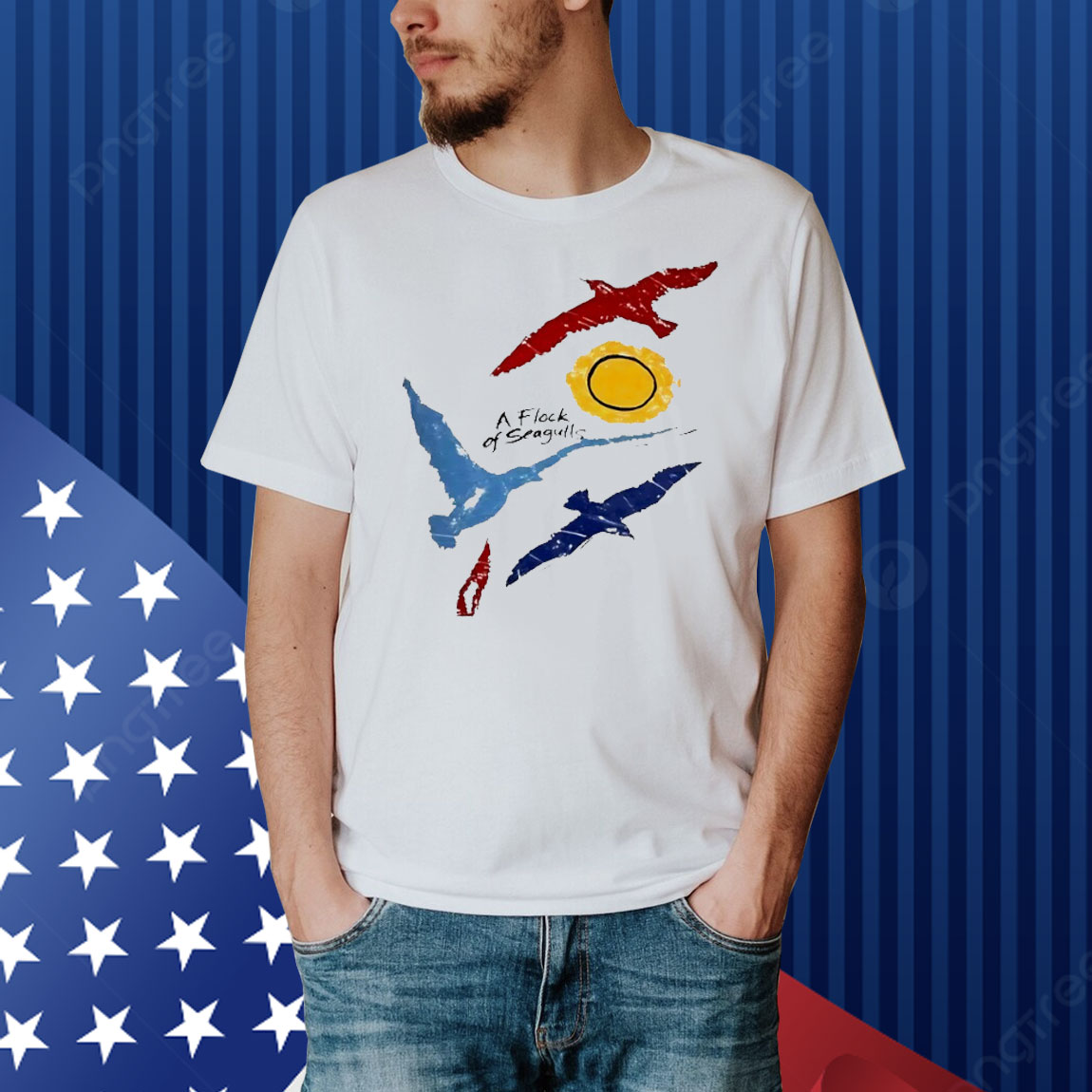 A Flock of Seagulls World Tour ’83 Shirt