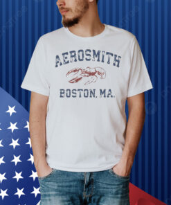 Aerosmith Boston MA Lobster Shirt