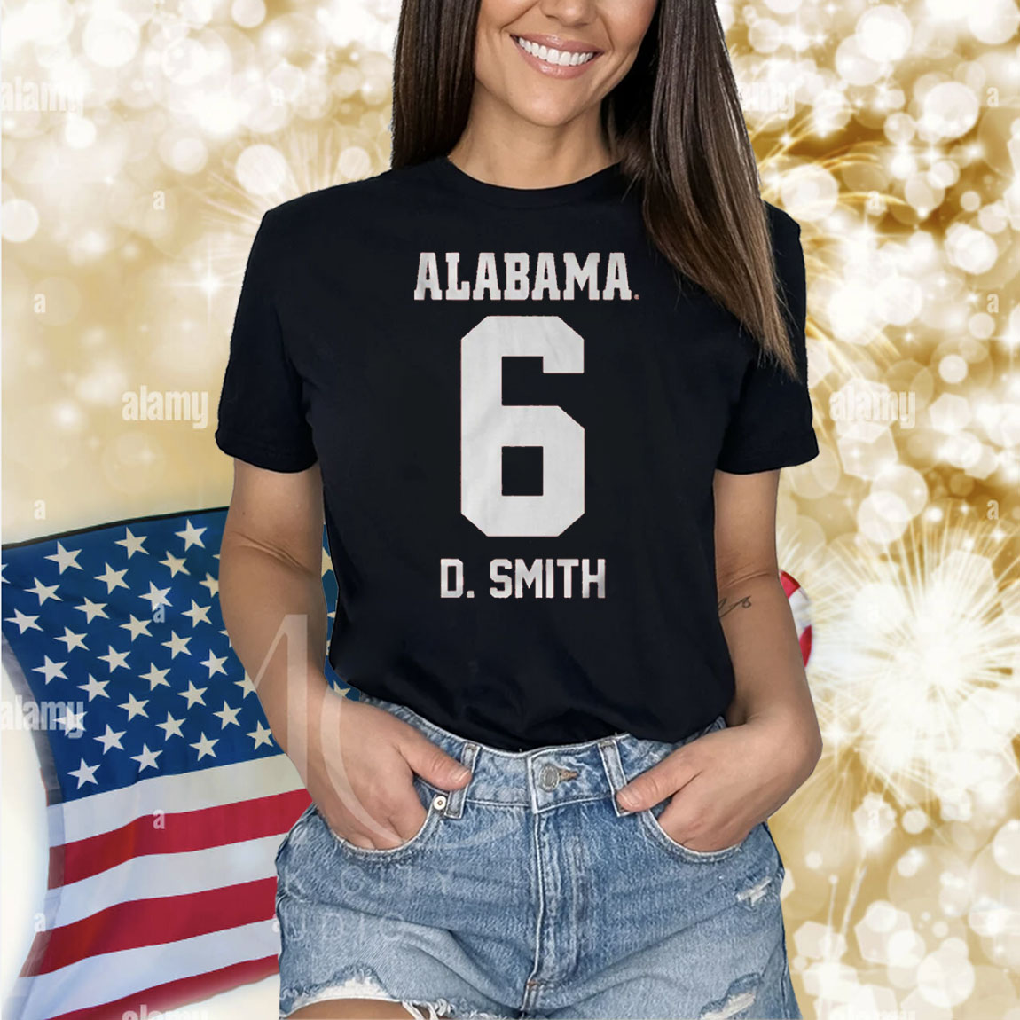 Alabama Football DeVonta Smith 6 Shirt