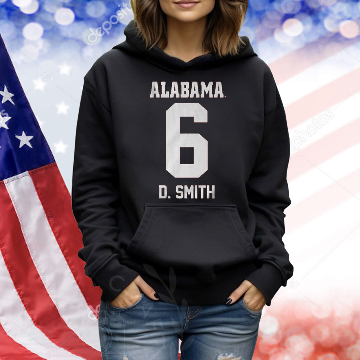 Alabama Football DeVonta Smith 6 Shirt