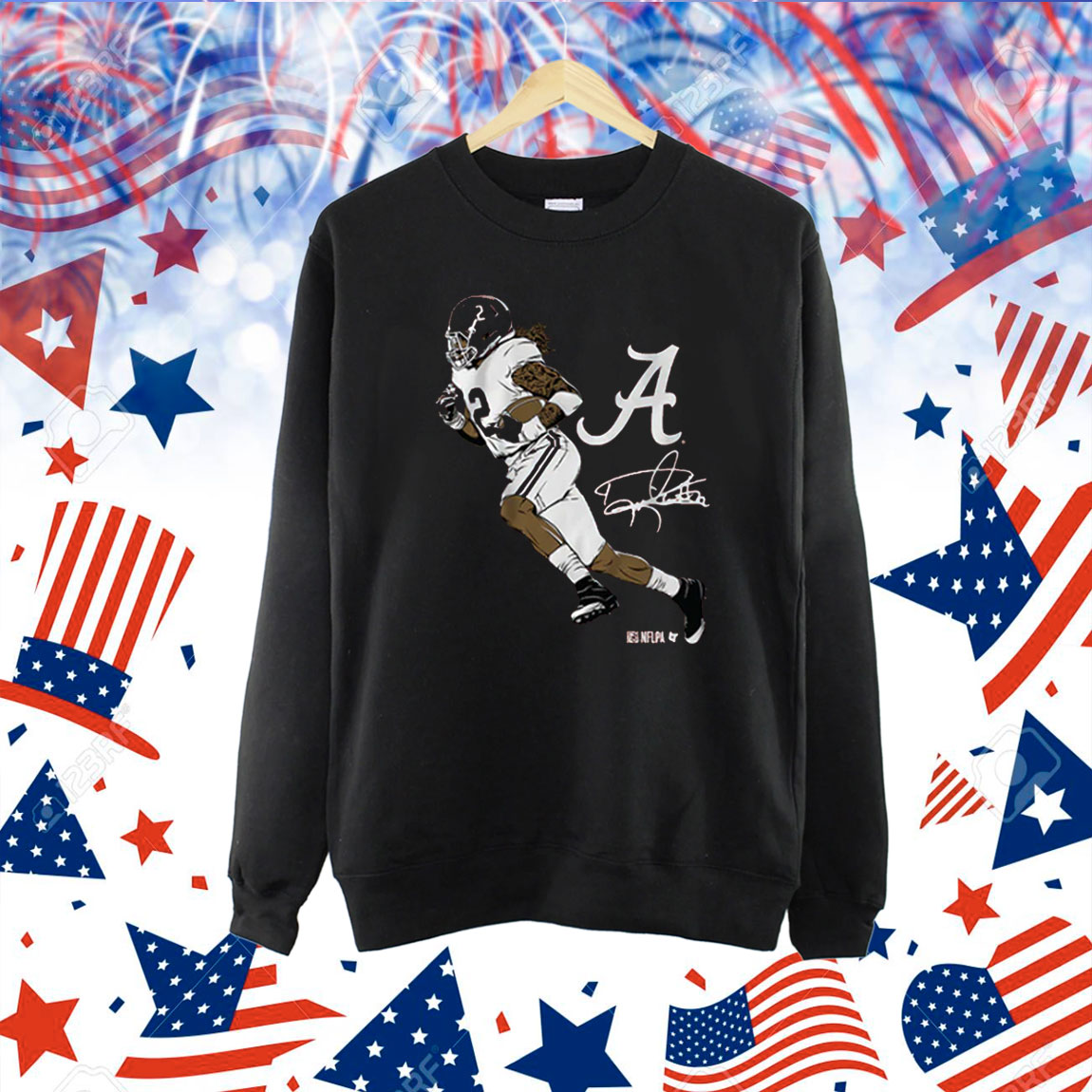 Alabama Football Derrick Henry Superstar Pose Shirt