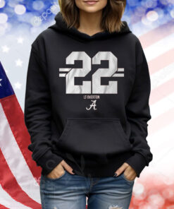 Alabama Football LT Overton 22 Stripe Shirt