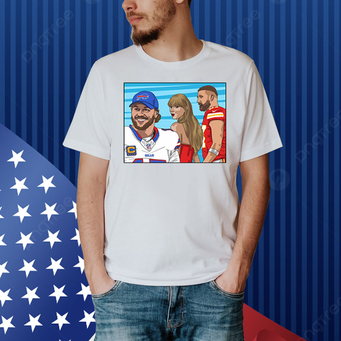 Allen Better Than Kelce Shirt