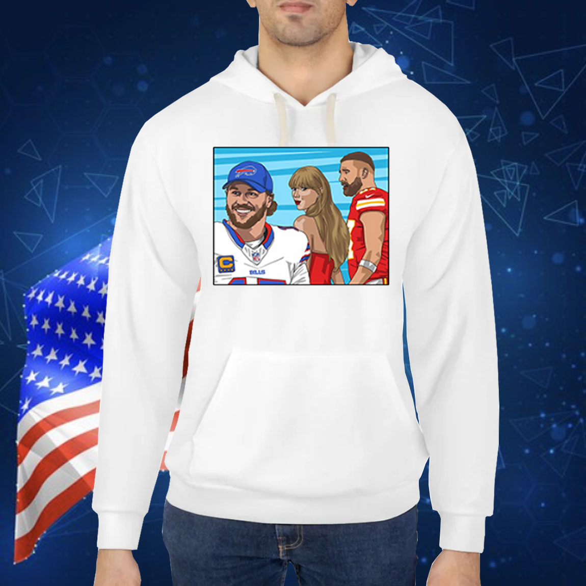 Allen Better Than Kelce Shirt