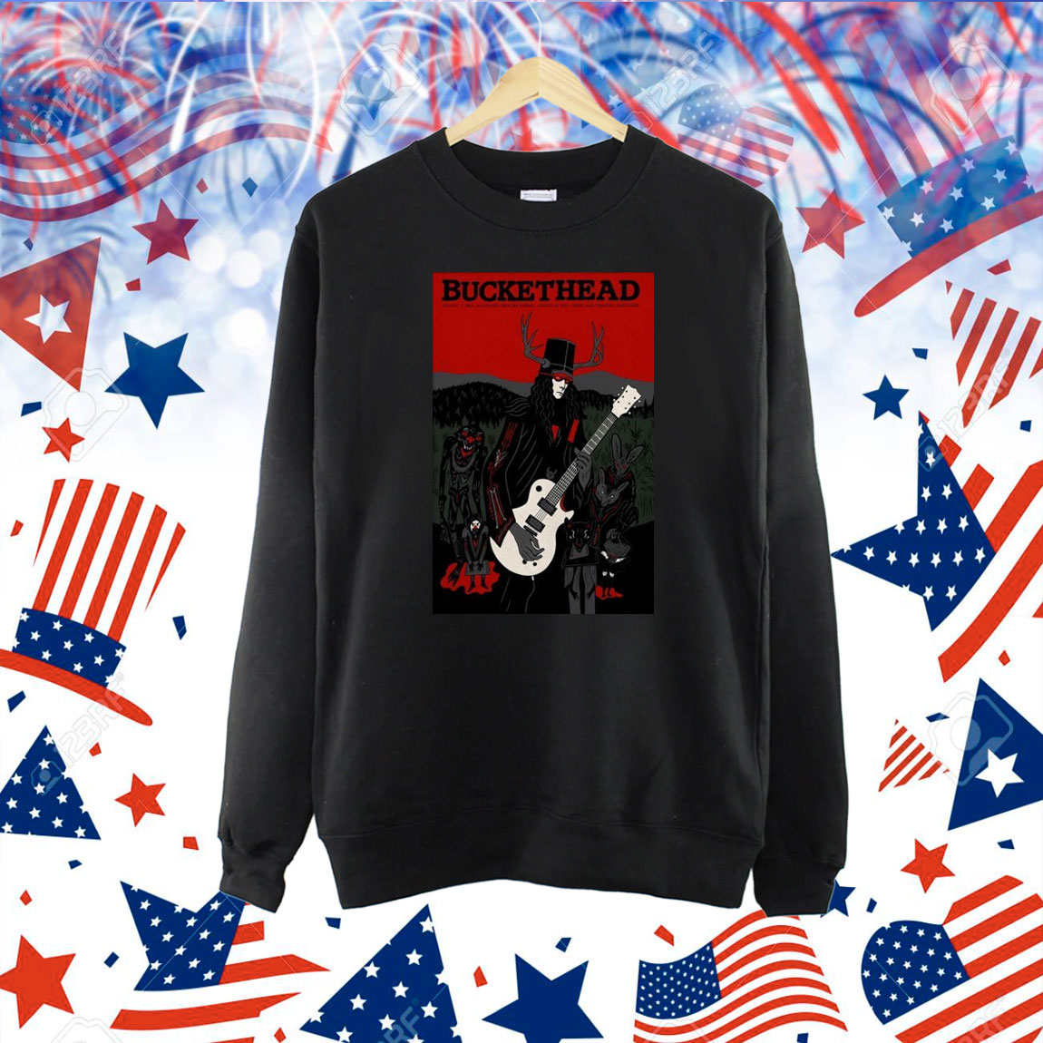 Buckethead Aug 15 Eugene, Oregon, Aug 16 Roseland Theater, Portland 2025 Shirt