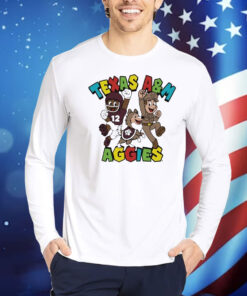 Texas A&M Aggies Character Trio Super Mario Shirt