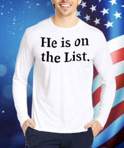 Zelensky he is on the list Shirt