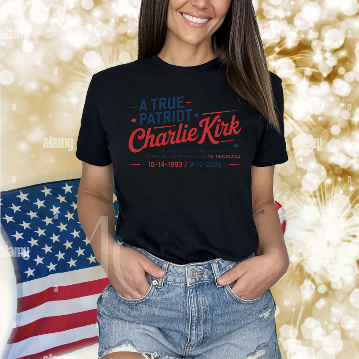 A True Patriot Charlie Kirk Shirt