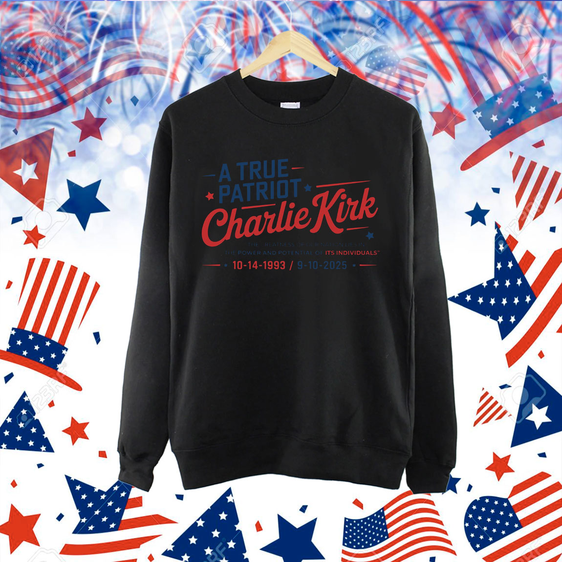 A True Patriot Charlie Kirk Shirt