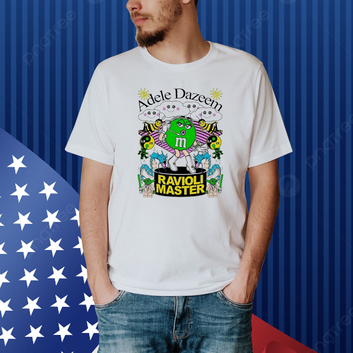 Adele Dazeem Ravioli Master Brian Robert Jones Shirt