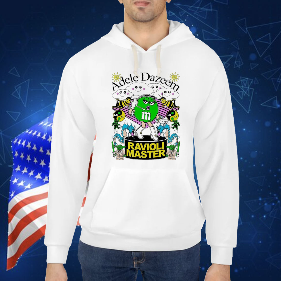 Adele Dazeem Ravioli Master Brian Robert Jones Shirt
